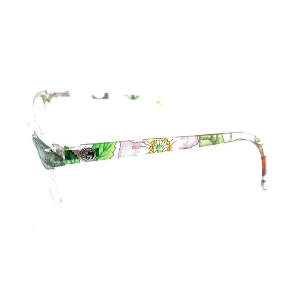 Gucci GG 3699/N ZE5 Clear Floral Eyeglasses Frames 54-15 140 Italy Designer - Picture 7 of 12